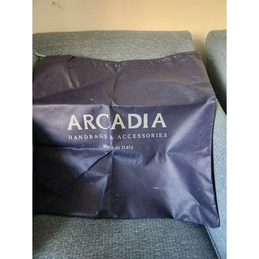 Arcadia Patent Leather Satchel Handbag in Jade Green